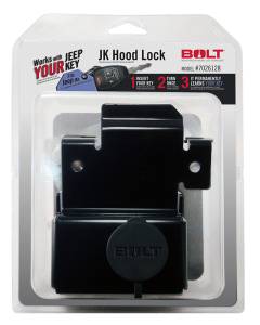 Bolt Lock - Bolt Hood Lock Kit for Jeep (2007-24) JK Wrangler - Image 2