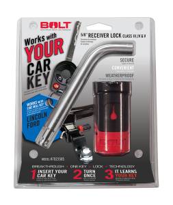 Bolt Lock - Bolt 5/8" Receiver Lock Ford Side Cut - Image 1