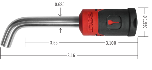 Bolt Lock - Bolt 5/8" Receiver Lock Ford Side Cut - Image 2