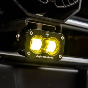Baja Designs - Baja Designs S2 SAE LED Auxiliary Light Pod Pair, Clear - Universal - Image 3