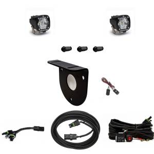 Baja Designs - Baja Designs S1 Dual Reverse Light Kit for Ford (2021-25) Bronco, Wide Cornering, Clear Lens, Toggle Wiring, w/ License Plate Mount - Image 3