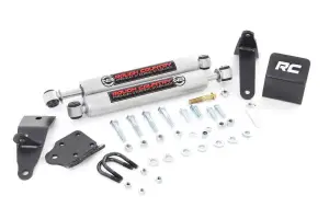 Rough Country - Rough Country Dual Steering Stabilizer Kit for Dodge (2003-12) 2500 & (03-13) 3500, 4wd w/ 2-8" Lift - Image 2