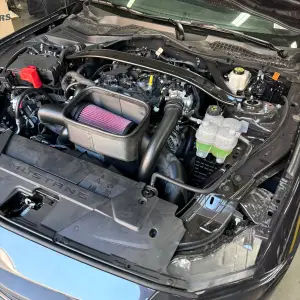 S&B - S&B JLT Cold Air Intake for Ford (2024-25) Mustang EcoBoost 2.3L Turbo, No Tune Required, Cotton Cleanable (Red) - Image 2