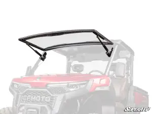 SuperATV Maxdrive Power Flip Windshield for CFMoto (2025) U10 Pro