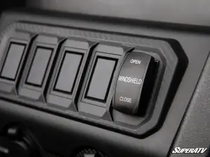 SuperATV - SuperATV Maxdrive Power Flip Windshield for CFMoto (2019-20) Uforce 1000 - Image 6