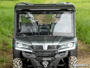 SuperATV - SuperATV Maxdrive Power Flip Windshield for CFMoto (2021-25) Uforce 1000 - Image 4