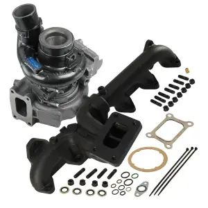 BD Diesel Screamer Turbocharger Manifold Package for Ram (2019-24) 6.7L Cummins 2500/3500