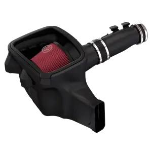 S&B Cold Air Intake for Ram (2025-26) 3.0L 1500 Hurricane, Cotton Cleanable (Red)
