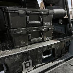 Decked - DECKED Halfrack 32 - D-co Case - includes one (1) D-Co tray - all black - Image 3