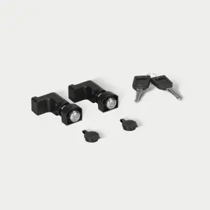 DECKED Lock Set - two (2) with two (2) Matching Keys for vX & vY Drawers and Stash Bins