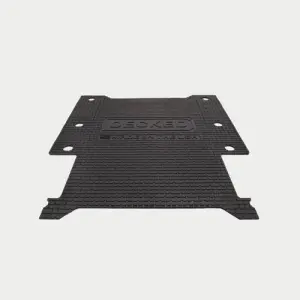 DECKED Battle Mat Full-size Short - Durable Rubber Mat for Top of Full-Size Short vX Drawer Systems (Black, 5 FT 9 Inch Bed Length)