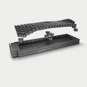Decked - DECKED Piecekeeper PuzzleFoam ™ for PIU Drawer Systems - 3 layer PuzzleFoam™ + Braces - Image 6