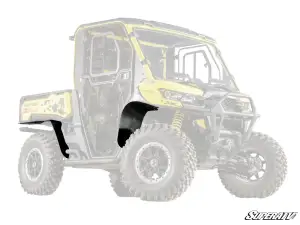 SuperATV Low Profile Fender Flares for Can-Am (2016-25) Defender