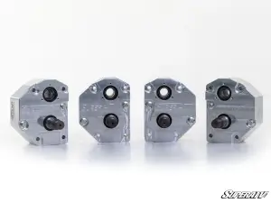 SuperATV - Copy of SuperATV 4" Portal Gear Lift for Can-Am (2019-24) Outlander (15% Gear Reduction, Cast Housing, w/ Existing 2" Lift Kit, w/o Trailing Arms) - Image 1