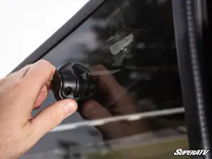 SuperATV - SuperATV Hard Cab Enclosure Doors for Polaris (2024-26) RZR XP 4 (Standard Polycarbonate - Dark Tint Windshield) - Image 11