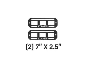 DV8 Offroad Molle Panels - Universal (7" x 2.5" Pair)