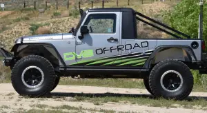 DV8 Offroad - DV8 Offroad Front Inner Fenders for Jeep (2007-18) Wrangler JK (Black, w/ LED Rock Lights) - Image 10