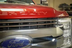 DV8 Offroad - DV8 Offroad ACC Relocation Bracket for Ford (2015-20) F-150 & Raptor, (2017-26) Super Duty - Image 4