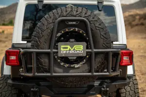 DV8 Offroad - DV8 Offroad Body Mounted Tire Carrier for Jeep (2018-25) Wrangler JL - Image 5