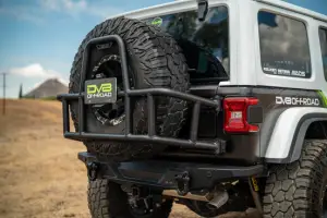 DV8 Offroad - DV8 Offroad Body Mounted Tire Carrier for Jeep (2018-25) Wrangler JL - Image 6