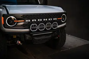 DV8 Offroad - DV8 Offroad 7-Inch Halo Elite Round Light w/ Accent Halo - Single - Image 11