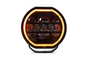DV8 Offroad 7-Inch Halo Elite Round Light w/ Accent Halo - 4 Lights