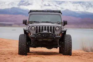 DV8 Offroad - DV8 Offroad Spec Series Front Bumper for Jeep (2018-25) Wrangler JL & Gladiator JT - Image 7