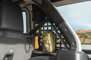 DV8 Offroad - DV8 Offroad Rear Window Pocketed Molle Panels for Jeep (2018-25) Wrangler JL (4-Door) - Image 8