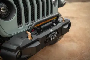 DV8 Offroad - DV8 Offroad OE Plus Front Bumper for Jeep (2018-25) Wrangler JL & (2020-25) Gladiator JT - Image 9