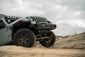 DV8 Offroad - DV8 Offroad OE Plus Front Bumper for Jeep (2018-25) Wrangler JL & (2020-25) Gladiator JT - Image 11