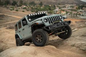 DV8 Offroad - DV8 Offroad OE Plus Front Bumper for Jeep (2018-25) Wrangler JL & (2020-25) Gladiator JT - Image 12