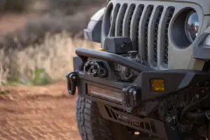 DV8 Offroad - DV8 Offroad FS-7 Mid-Width Winch Front Bumper for Jeep (2007-25) Wrangler JK/JL & Gladiator JT - Image 9