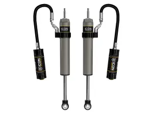 ICON 0-3” Lift, V.S. 2.5 Aluminum Series Shock Absorbers, Remote Reservoir for Toyota (2025) 4Runner (Rear,  Pair)