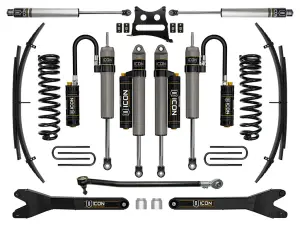 ICON 2.5" Lift, Stage 6 Suspension System w/ Leaf Spring for Ford (2017-19) F-250/F-350 4WD