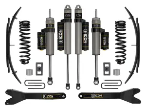 ICON 2.5" Lift, Stage 2 Suspension System w/ Radius Arms and Expansion Packs for Ford (2023-25) F-250/F-350 4WD, Super Duty, Diesel