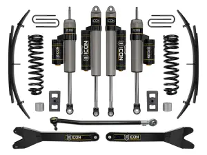 ICON 2.5" Lift, Stage 3 Suspension System w/ Radius Arms and Expansion Packs for Ford (2023-25) F-250/F-350 Super Duty 4WD, Diesel