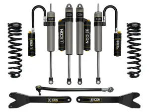 ICON 2.5" Lift, Stage 4 Suspension System w/ Radius Arms for Ford (2023-25) F-250/F-350 Super Duty 4WD, Diesel