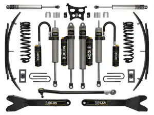 ICON 2.5" Lift, Stage 5 Suspension System w/ Radius Arms and Expansion Packs for Ford (2023-25) F-250/F-350 Super Duty 4WD, Diesel