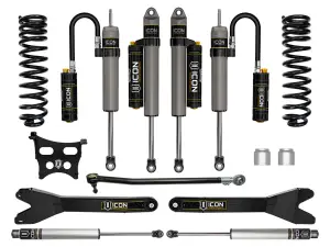 ICON 2.5" Lift, Stage 5 Suspension System w/ Radius Arms for Ford (2023-25) F-250/F-350 Super Duty 4WD, Gas