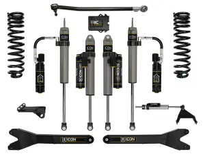 ICON 2.5" Lift, Stage 6 Suspension System w/ Radius Arms for Ford (2023-25) F-250/F-350 Super Duty 4WD, Gas