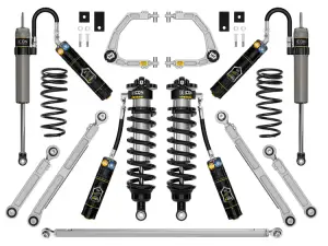ICON 3-4.25" Lift, Stage 1 (TRD), 3.0 Suspension System, Billet, CDXS for Toyota (2023-25) Sequoia