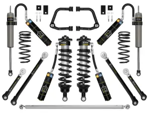 ICON 3-4.25" Lift, Stage 1 (TRD), 3.0 Suspension System, Tubular, CDXS for Toyota (2023-25) Sequoia