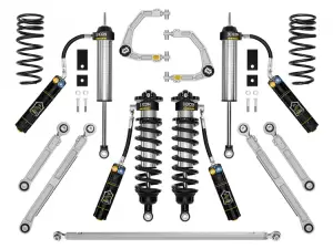 ICON 3-4.25" Lift, Stage 2 3.0 Suspension System, Billet, CDXS for Toyota (2023-25) Sequoia