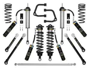 ICON 3-4.25" Lift, Stage 2 (TRD), 3.0 Suspension System, Tubular, CDXS for Toyota (2023-25) Sequoia