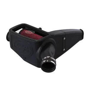 S&B - S&B Cold Air Intake Kit for Ford (1999-03) F250/F350 7.3L Power Stroke (Cotton Cleanable, Red) - Image 2