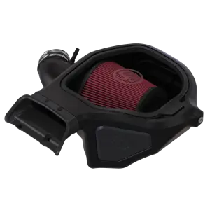 S&B Cold Air Intake for Ford (2023-25) F-150 Raptor R w/ 3.8L Whipple Supercharger (Cotton Cleanable, Red)