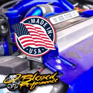 Blessed Performance - Blessed Performance HD Aluminum Air Deflector for Ford (2008-10) F-250/F-350/F-450/F-550 6.4L Power Stroke (Raw) - Image 2