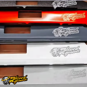 Blessed Performance - Blessed Performance HD Aluminum Air Deflector for Ford (2008-10) F-250/F-350/F-450/F-550 6.4L Power Stroke (Raw) - Image 4