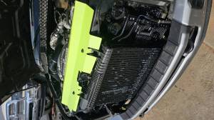 Blessed Performance - Blessed Performance HD Aluminum Air Deflector for Ford (2008-10) F-250/F-350/F-450/F-550 6.4L Power Stroke (Raw) - Image 6