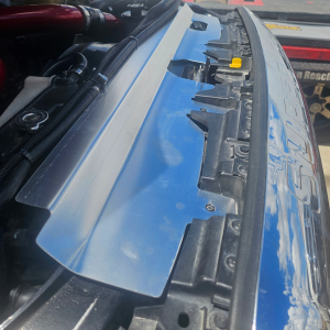 Blessed Performance - Blessed Performance HD Aluminum Air Deflector for Ford (2011-16) F-250/F-350/F-450/F-550 6.4L Power Stroke (Raw) - Image 2